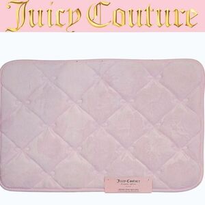 Juicy Couture Home Bows Memory Foam Bath Rug